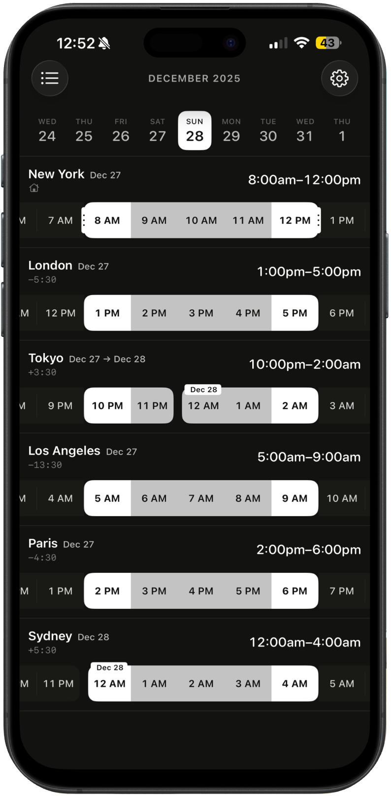 Samay app features